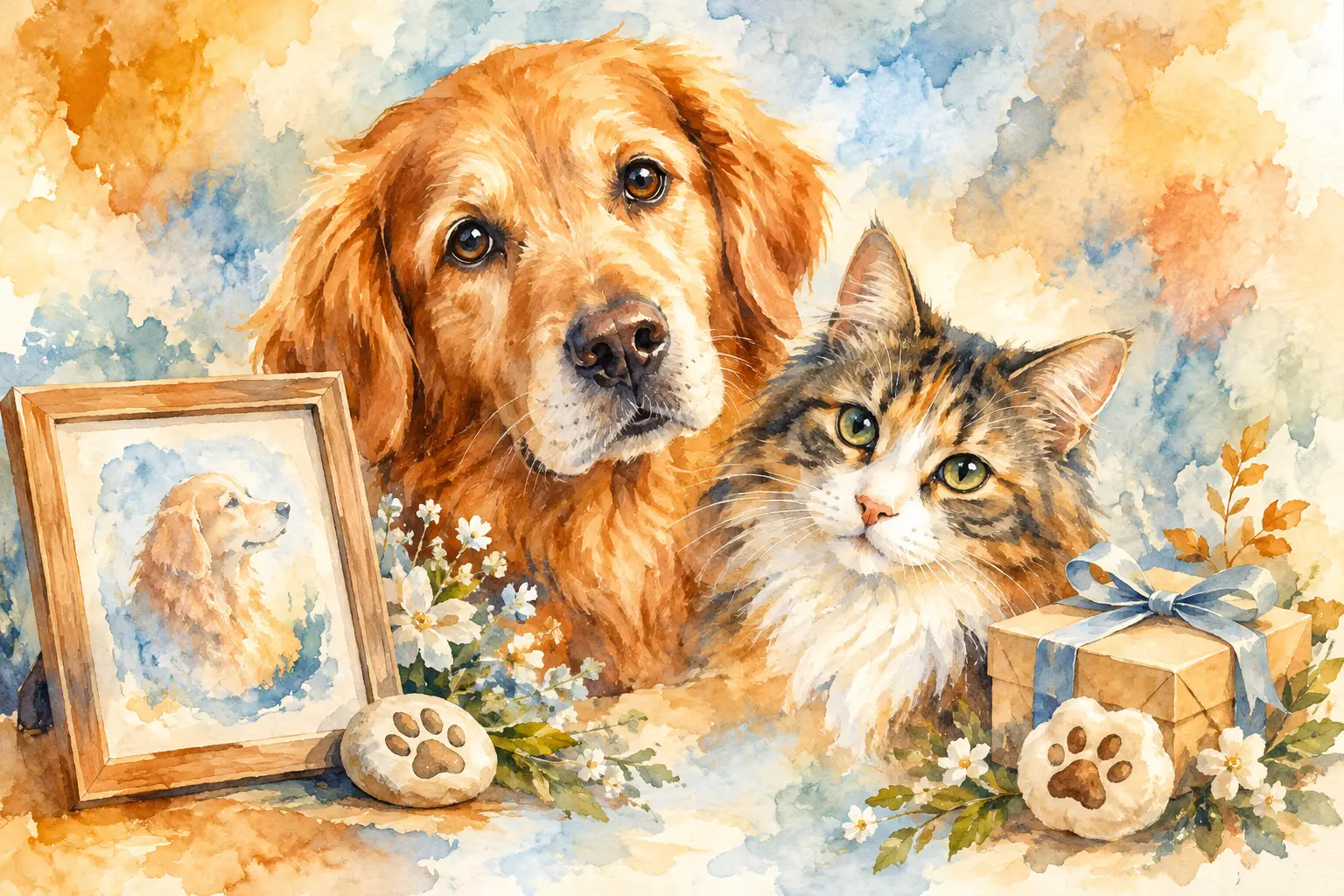 Memorial Artwork Versus Sympathy Gifts for Pets