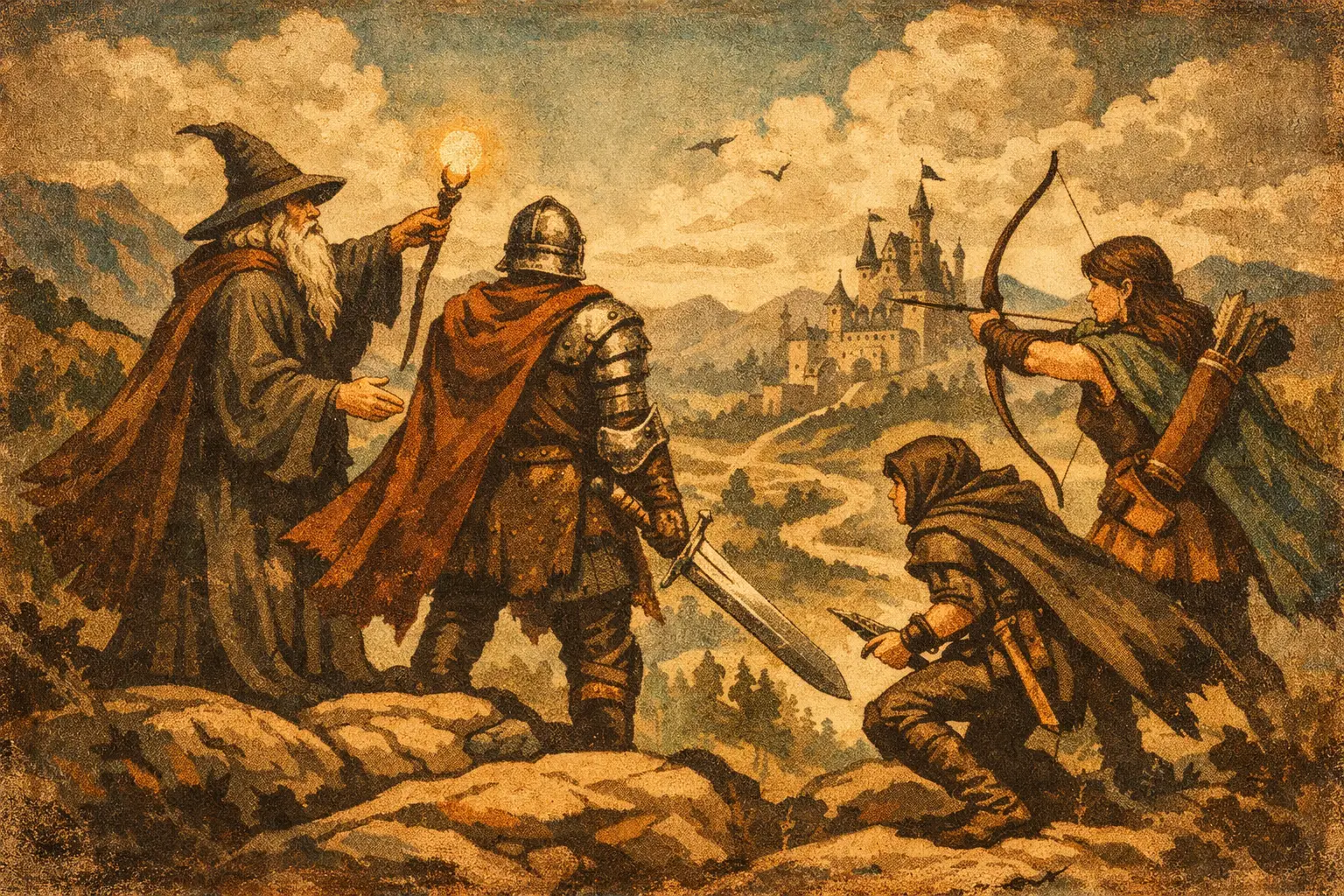 How to Create Party Roles for Epic RPG Quests