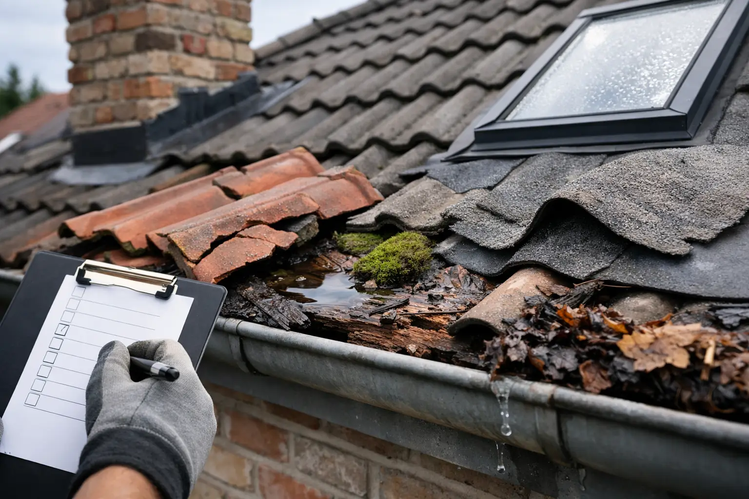 Meest voorkomende dakproblemen in uw woning