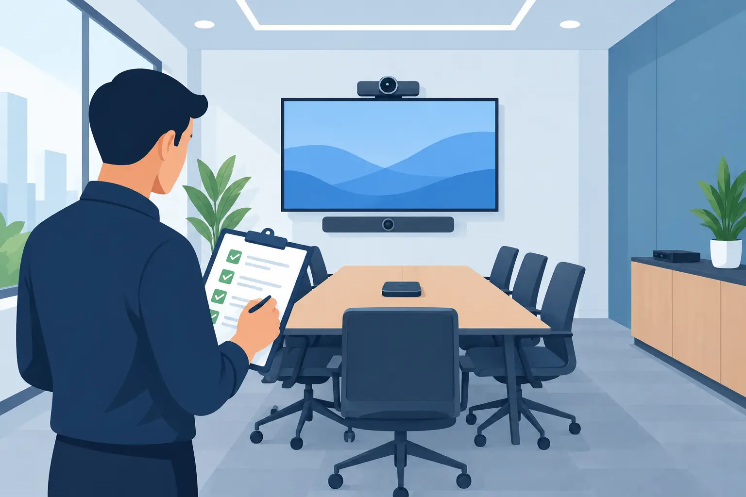 AV Site Survey Checklist for Better Meeting Rooms