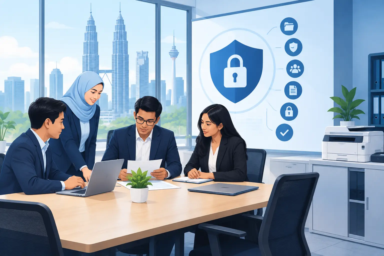 7 Document Security Steps for Malaysian Offices
