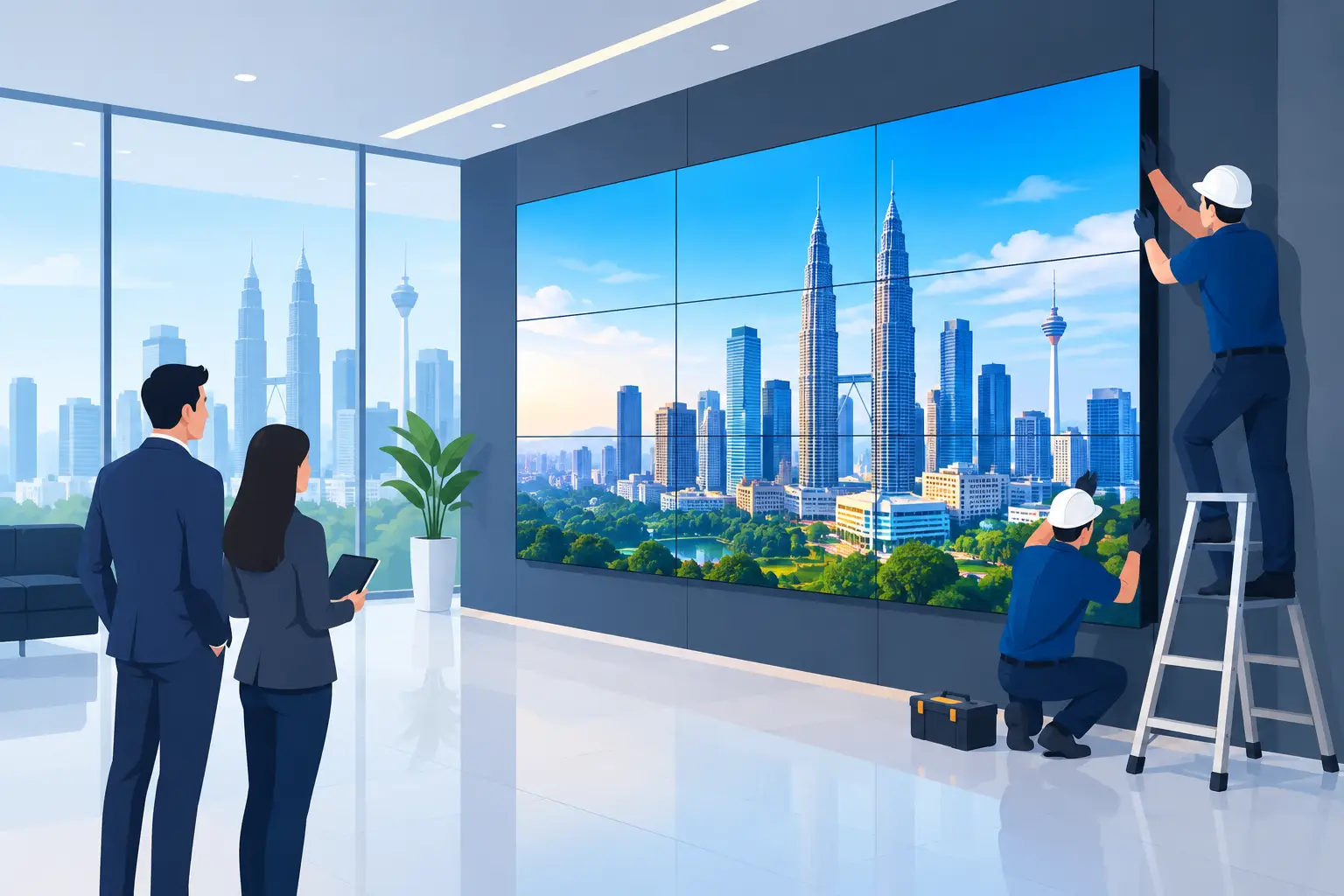 LED Video Wall Installation Malaysia for Business
