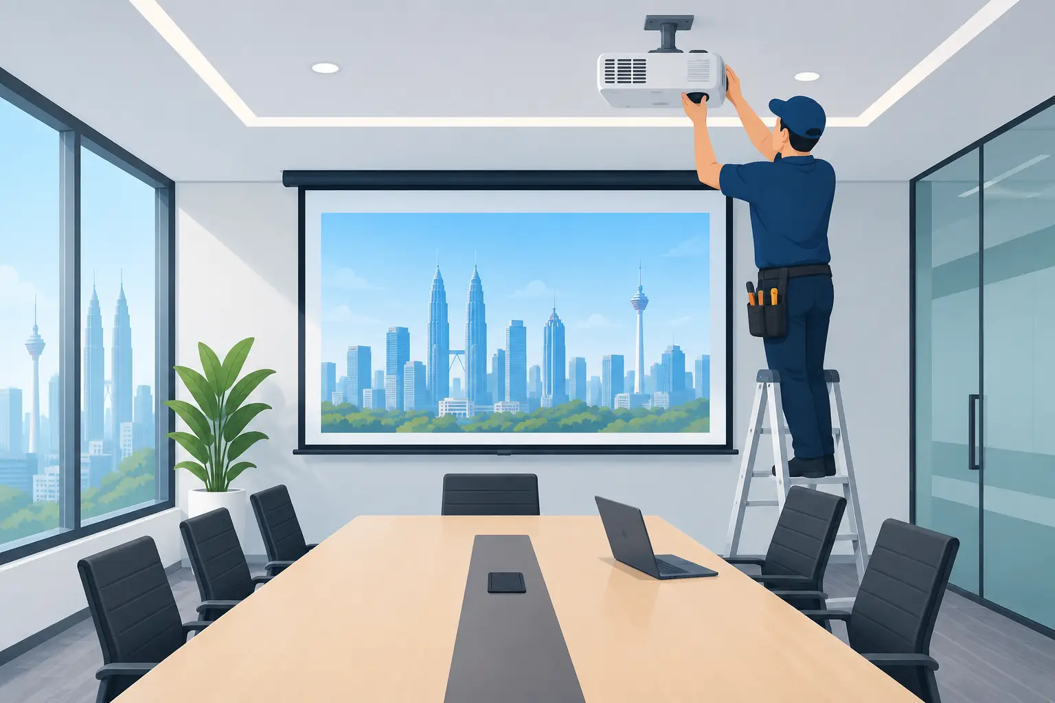 Office Projector Installation Malaysia: What Matters