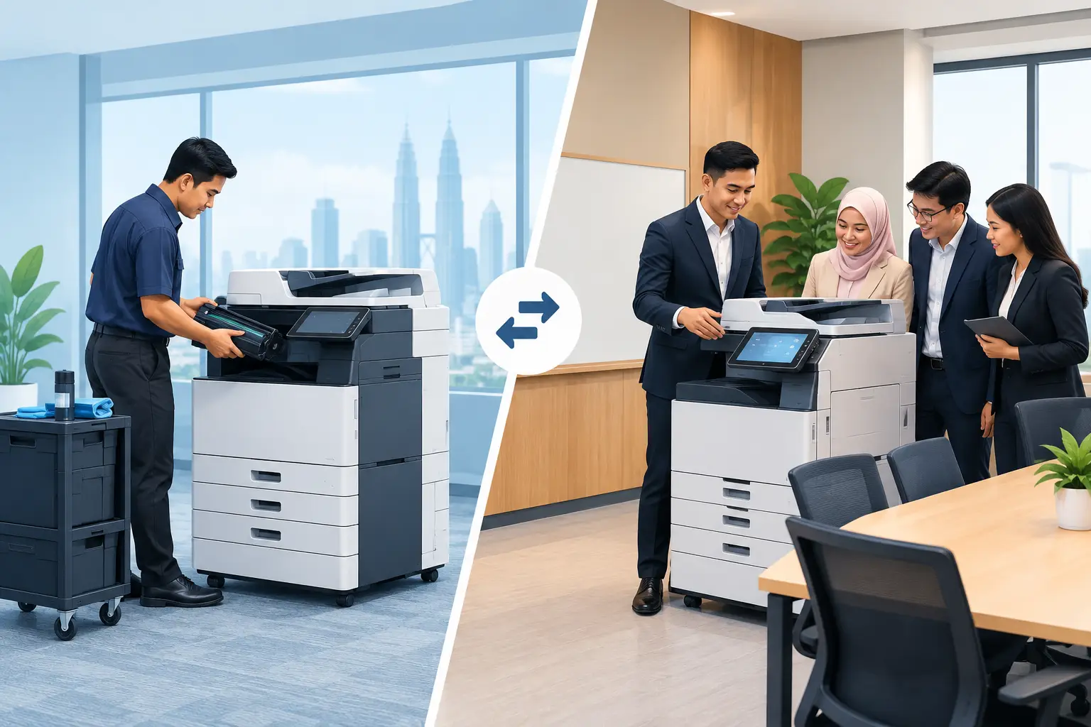 Photocopier Rental vs Buying for Offices Compared