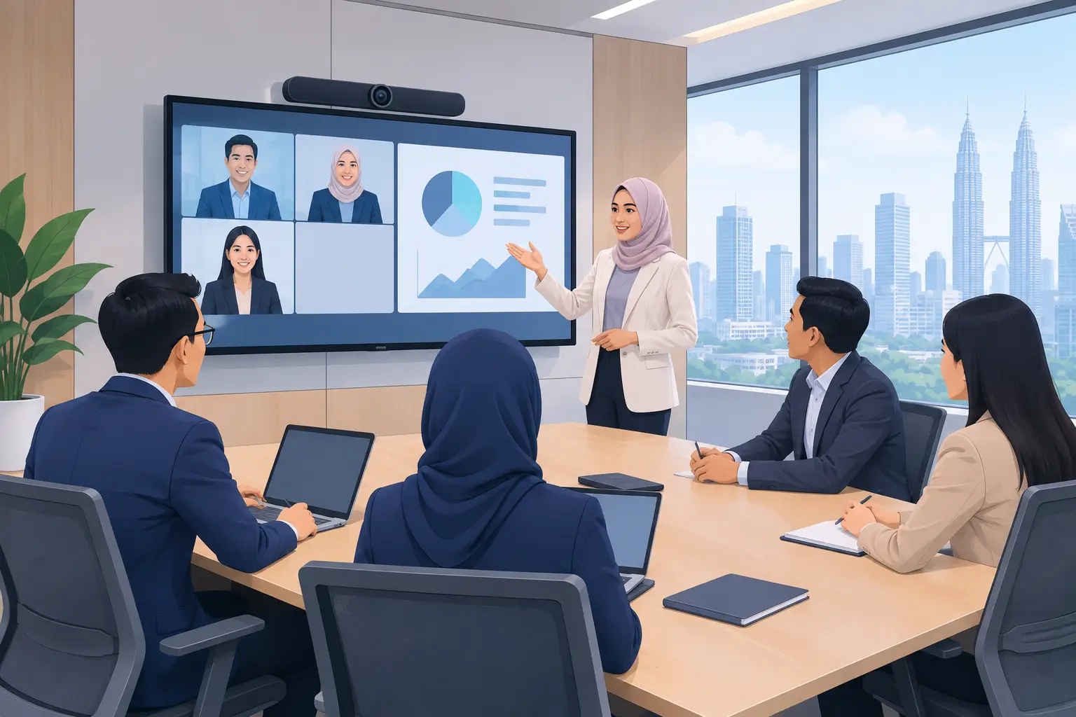 Which Smart Meeting Room Solution Malaysia Fits?