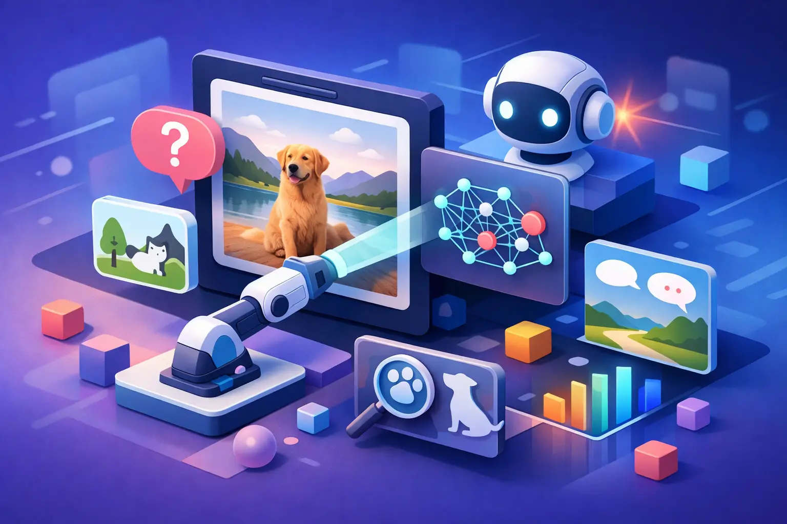 How AI Apps Answering Image Questions Work