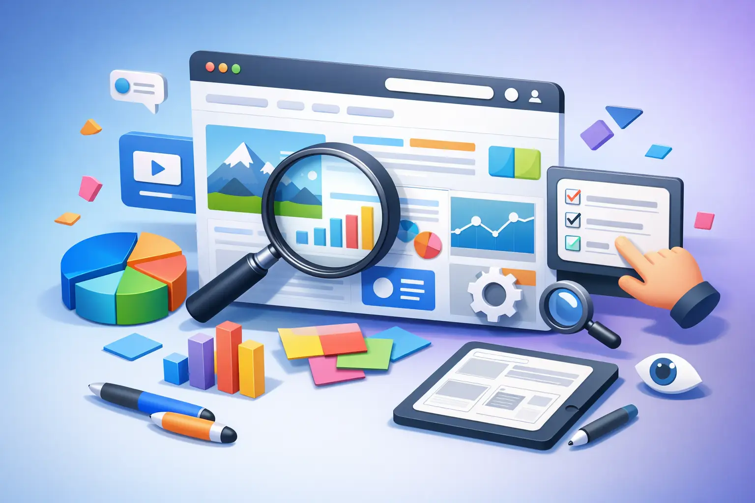 How to Analyze a Website UI Screenshot Well