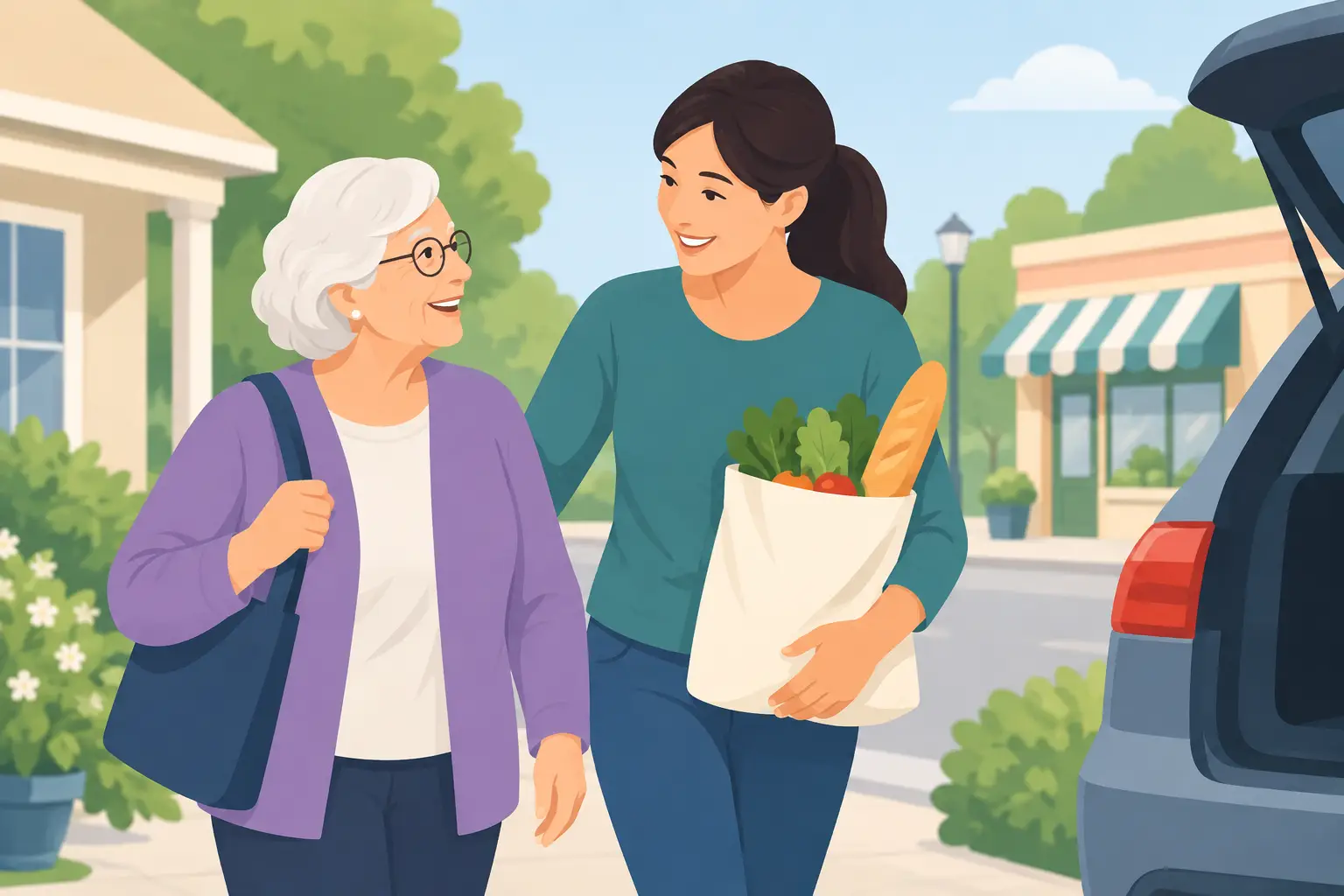 Help With Errands for Seniors, Close to Home