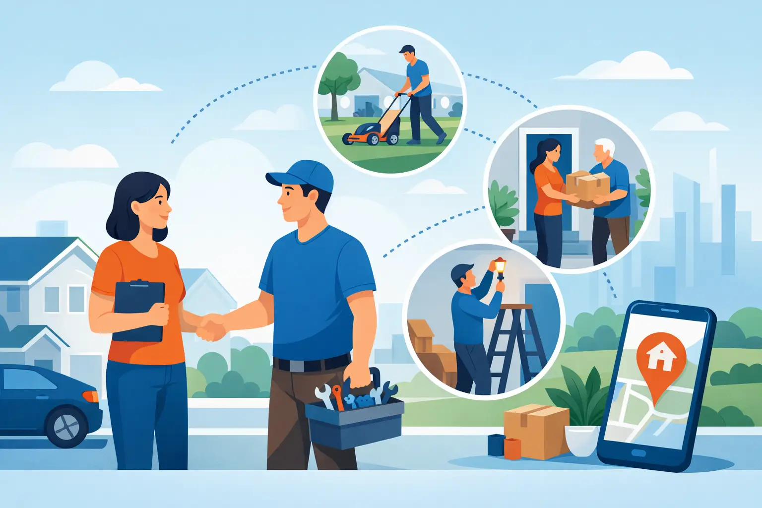 How to Hire a Neighbor for Fast Local Help