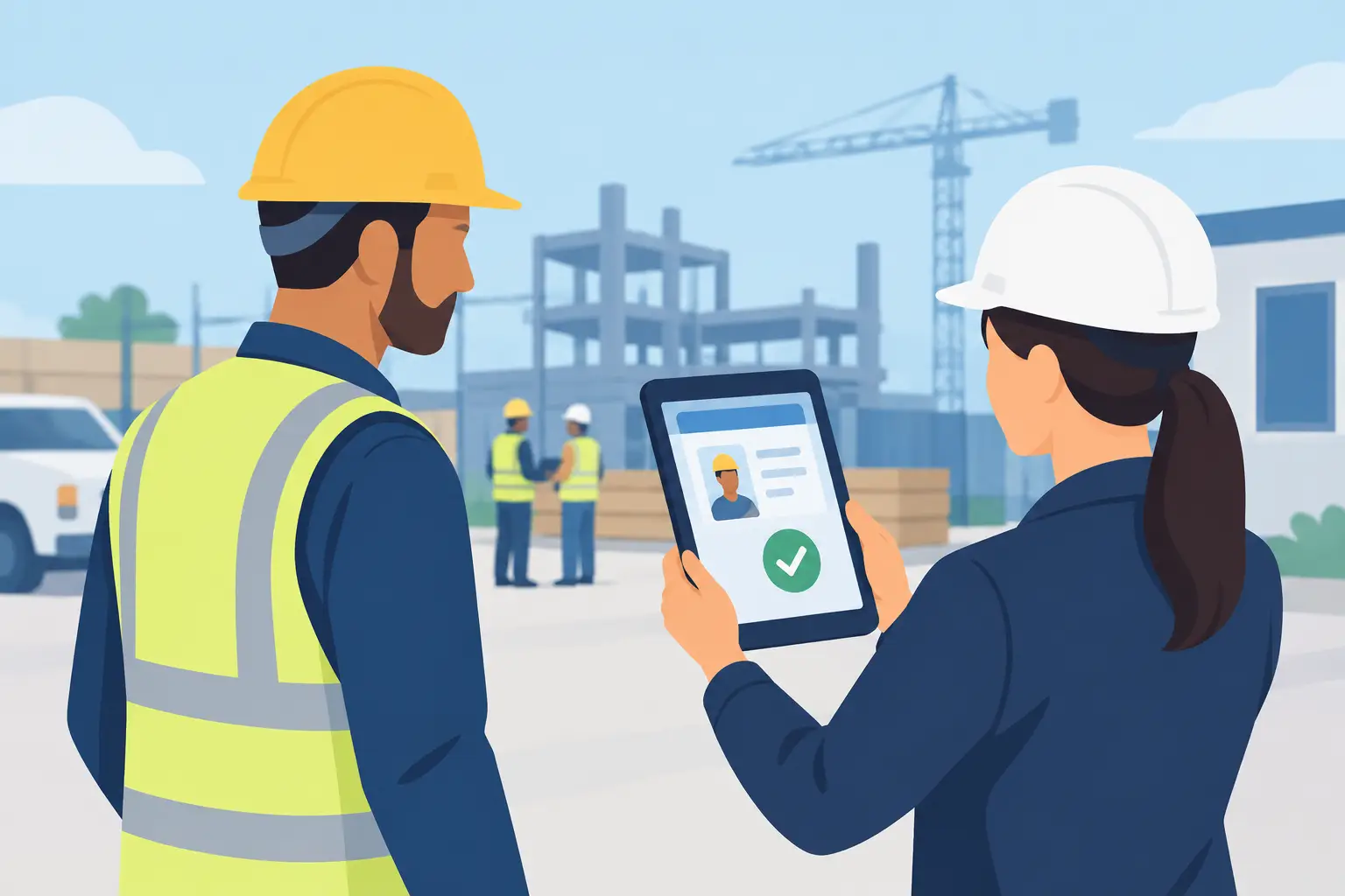 How Are Trade Credentials Verified on Site?