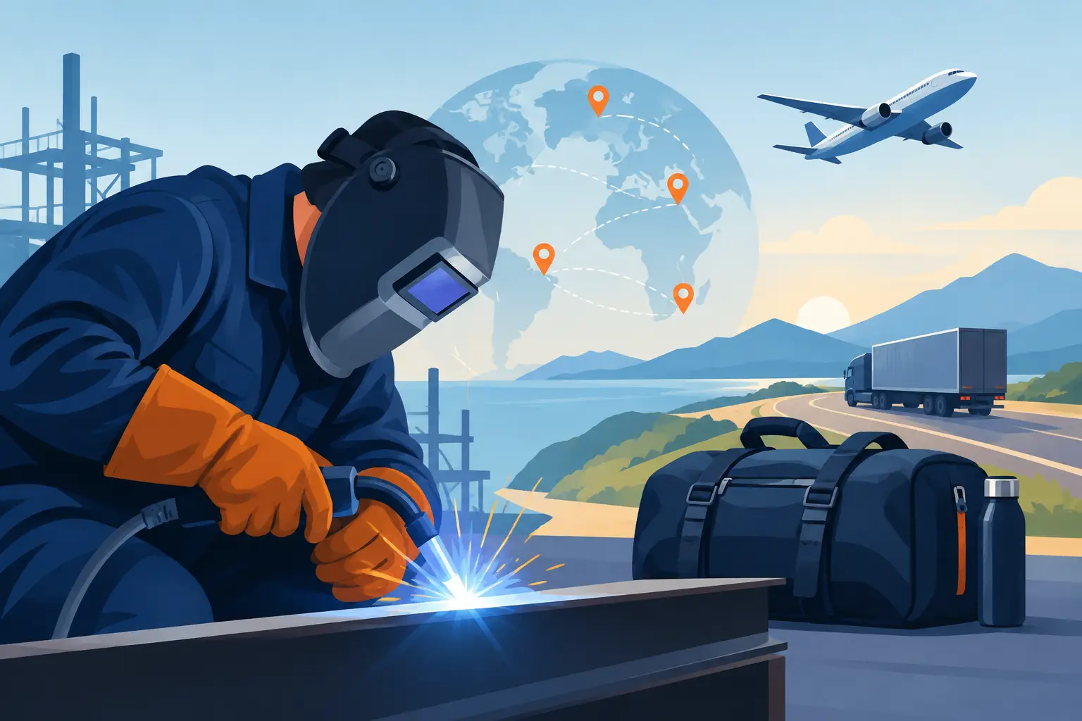 What Industrial Welder Travel Jobs Require Now