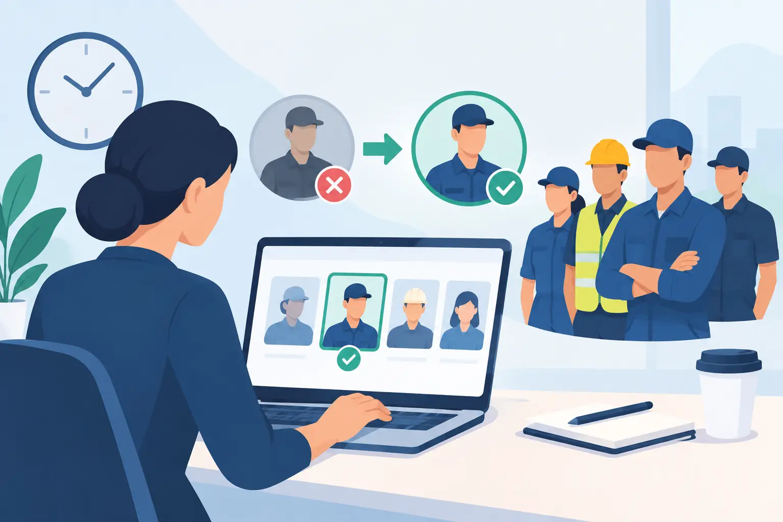 Coordinate Last-Minute Crew Replacements Fast