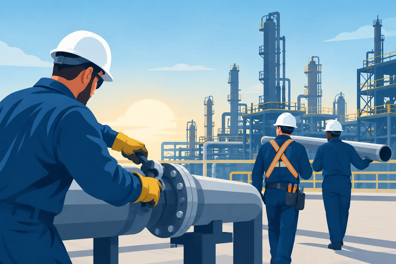 Pipefitter Turnaround Jobs That Fit Your Crew