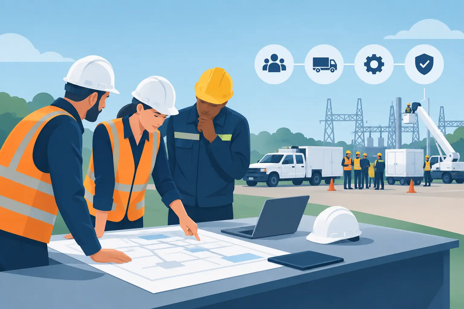 Contractor Mobilization Planning Guide for Outages
