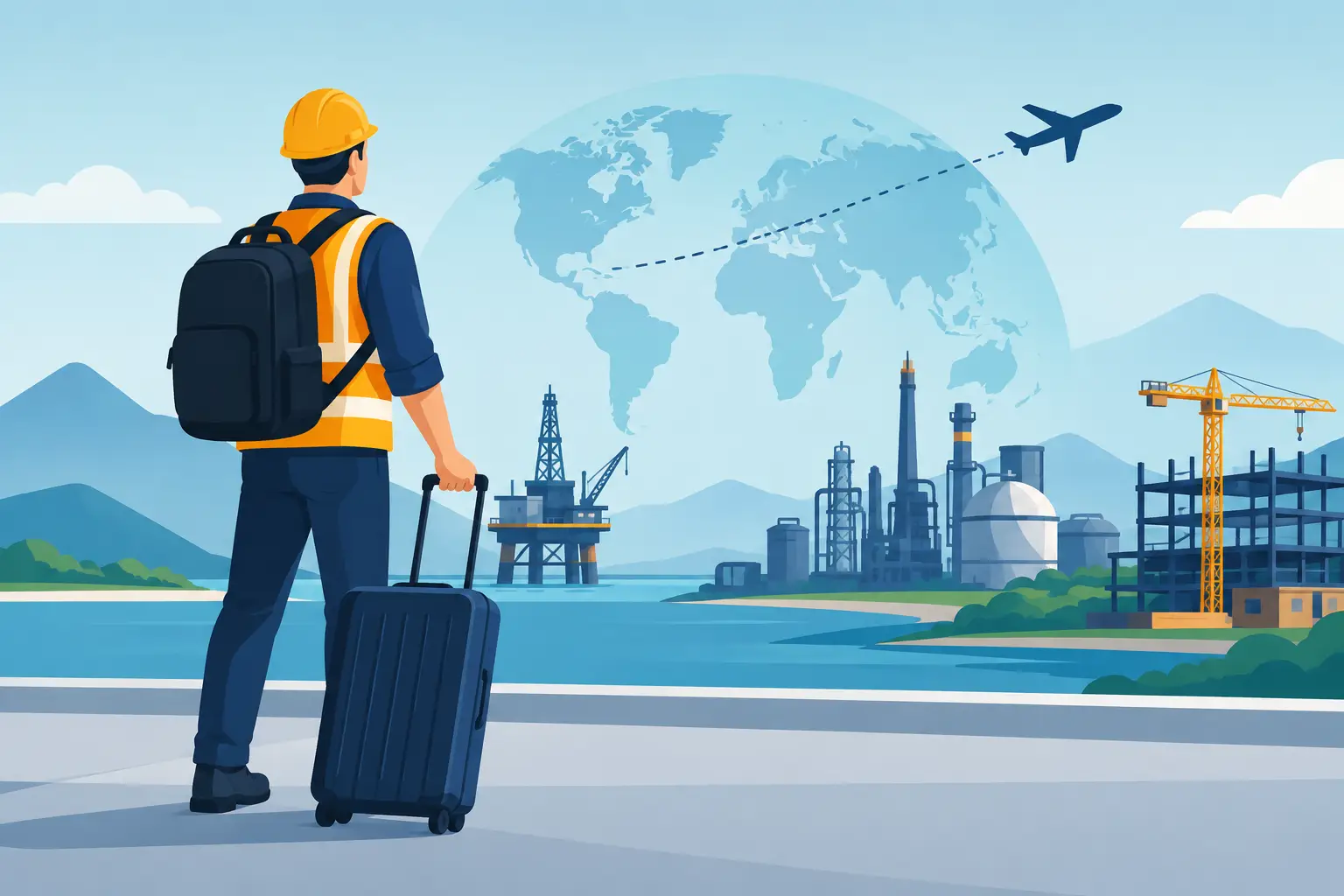 Traveling Industrial Jobs That Fit Your Trade