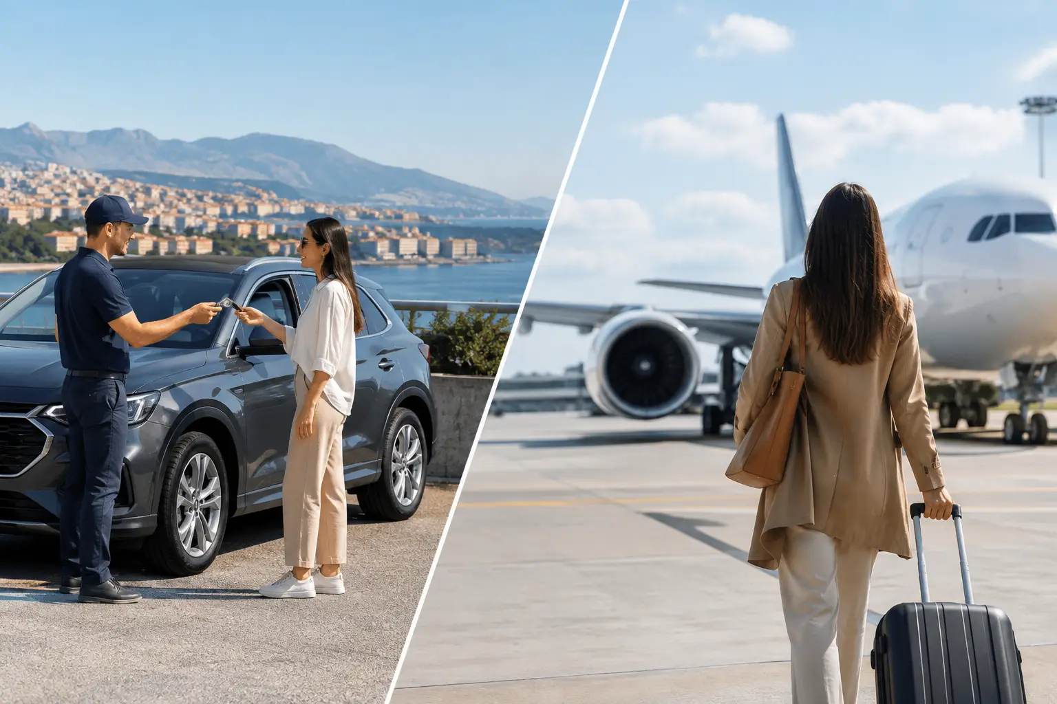 Car Delivery Versus Airport Pickup in Albania