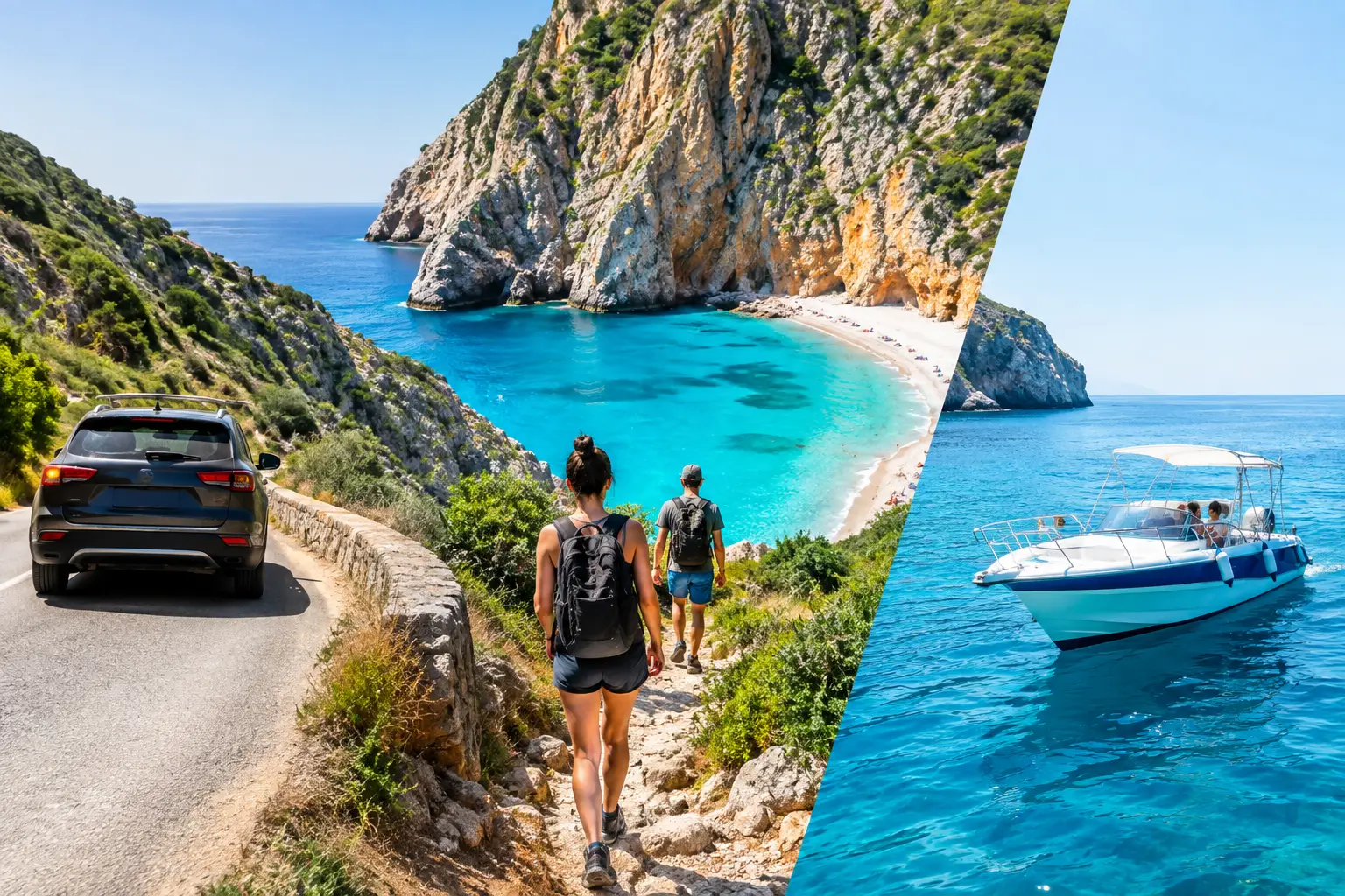 How to Visit Gjipe Beach by Car, Hike, or Boat