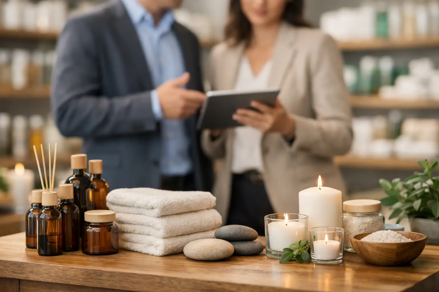 Sortimentsplanung für Wellnessbetriebe im Handel
