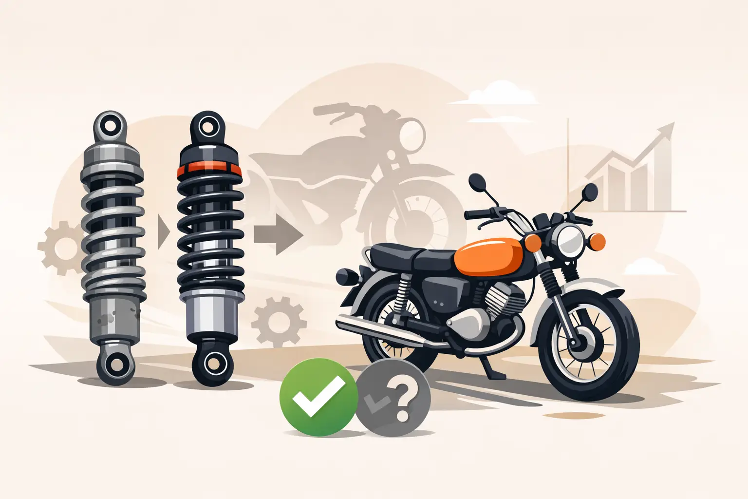 Simson Stoßdämpfer verbessern - sinnvoll?