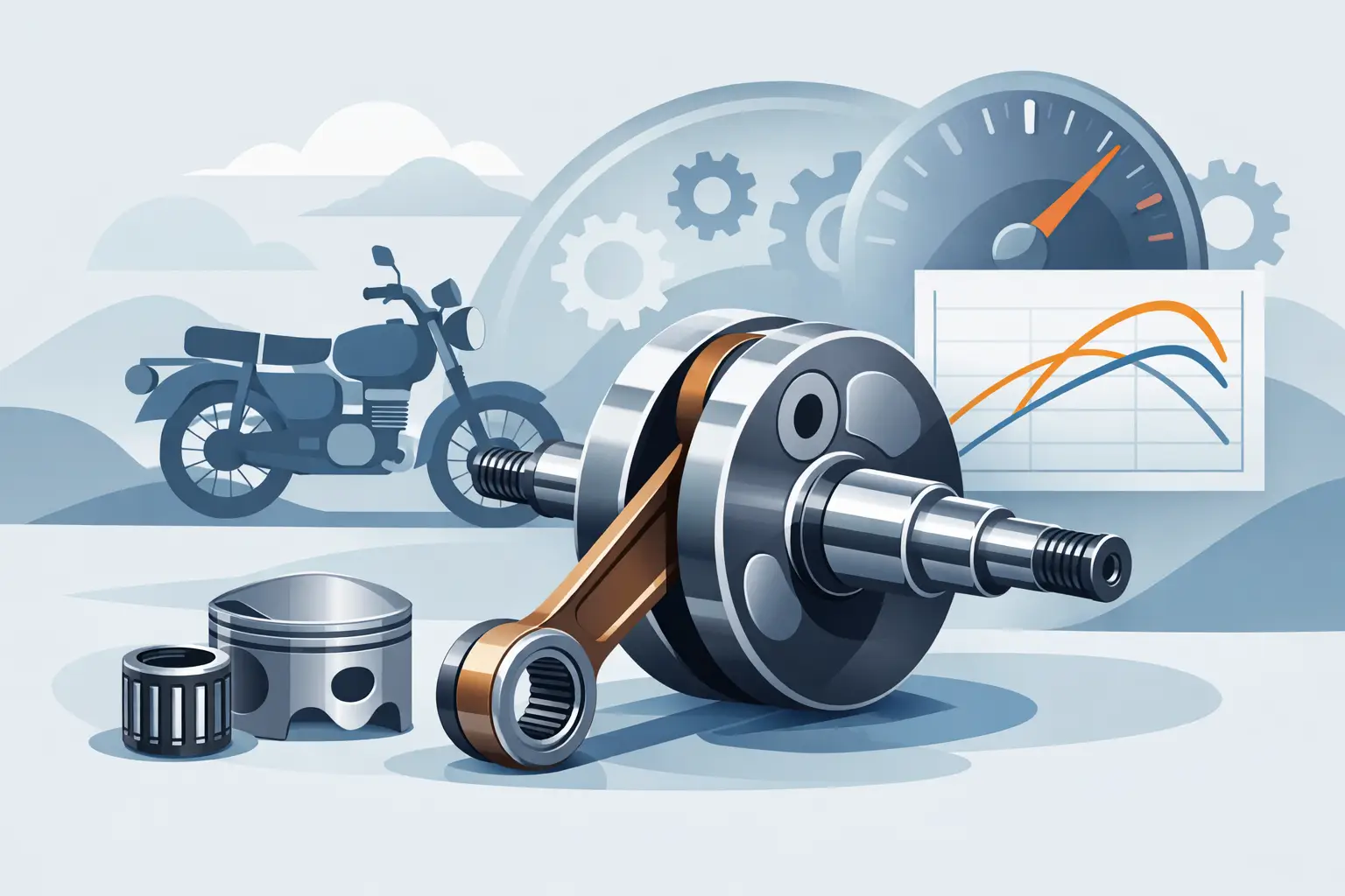 Beste Kurbelwellen für Simson-Tuning wählen