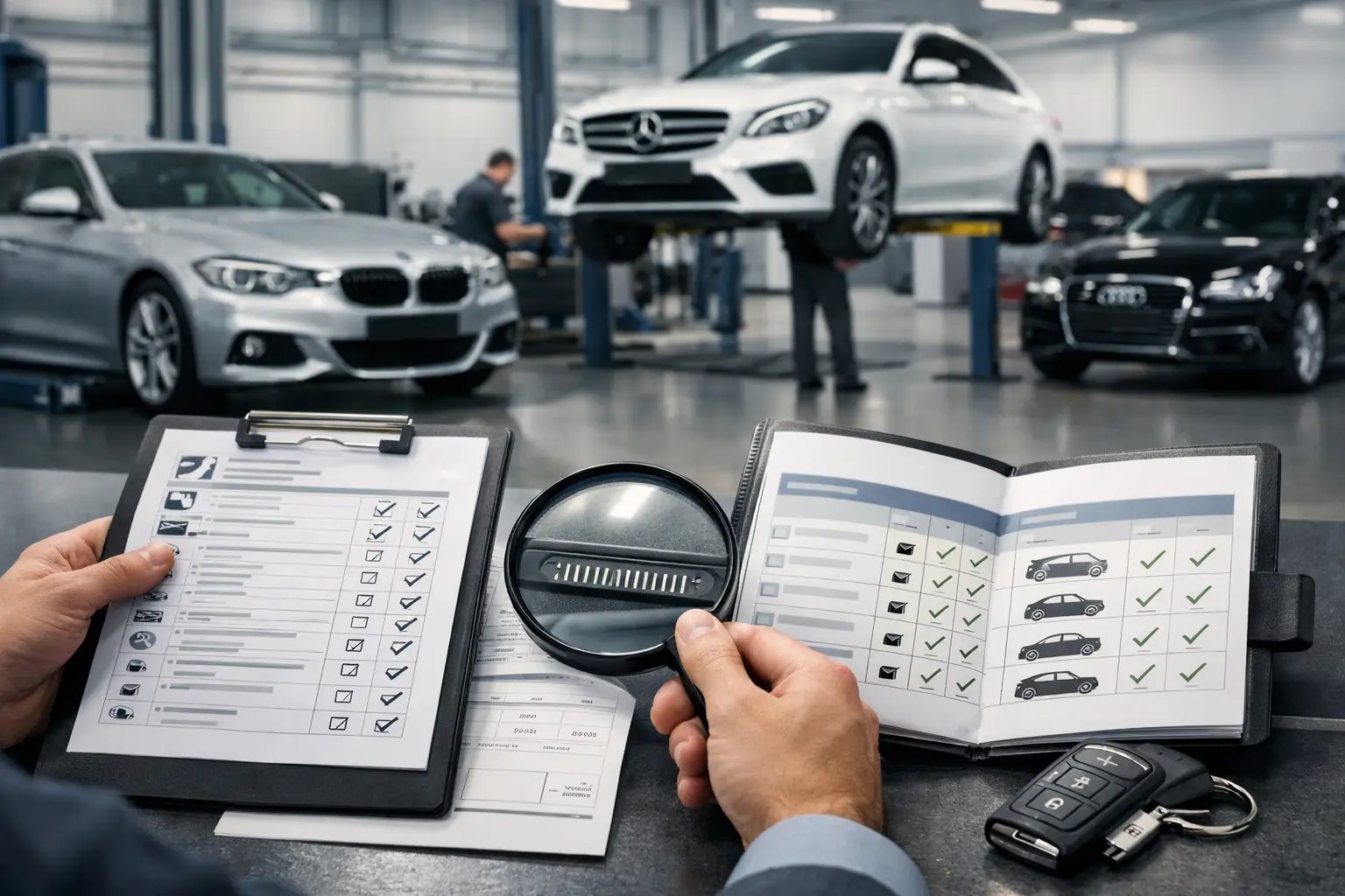 Offizielle Autohaus-Servicehistorie verständlich erklärt