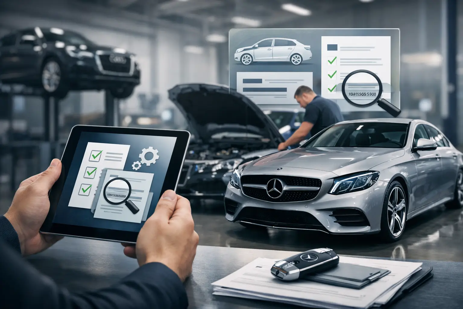 Das digitale Mercedes-Serviceheft erklärt