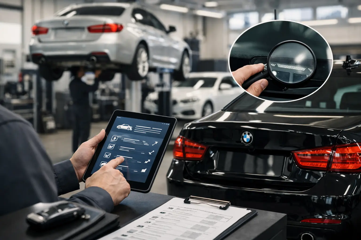 Wie man die digitale Servicehistorie von BMW prüft