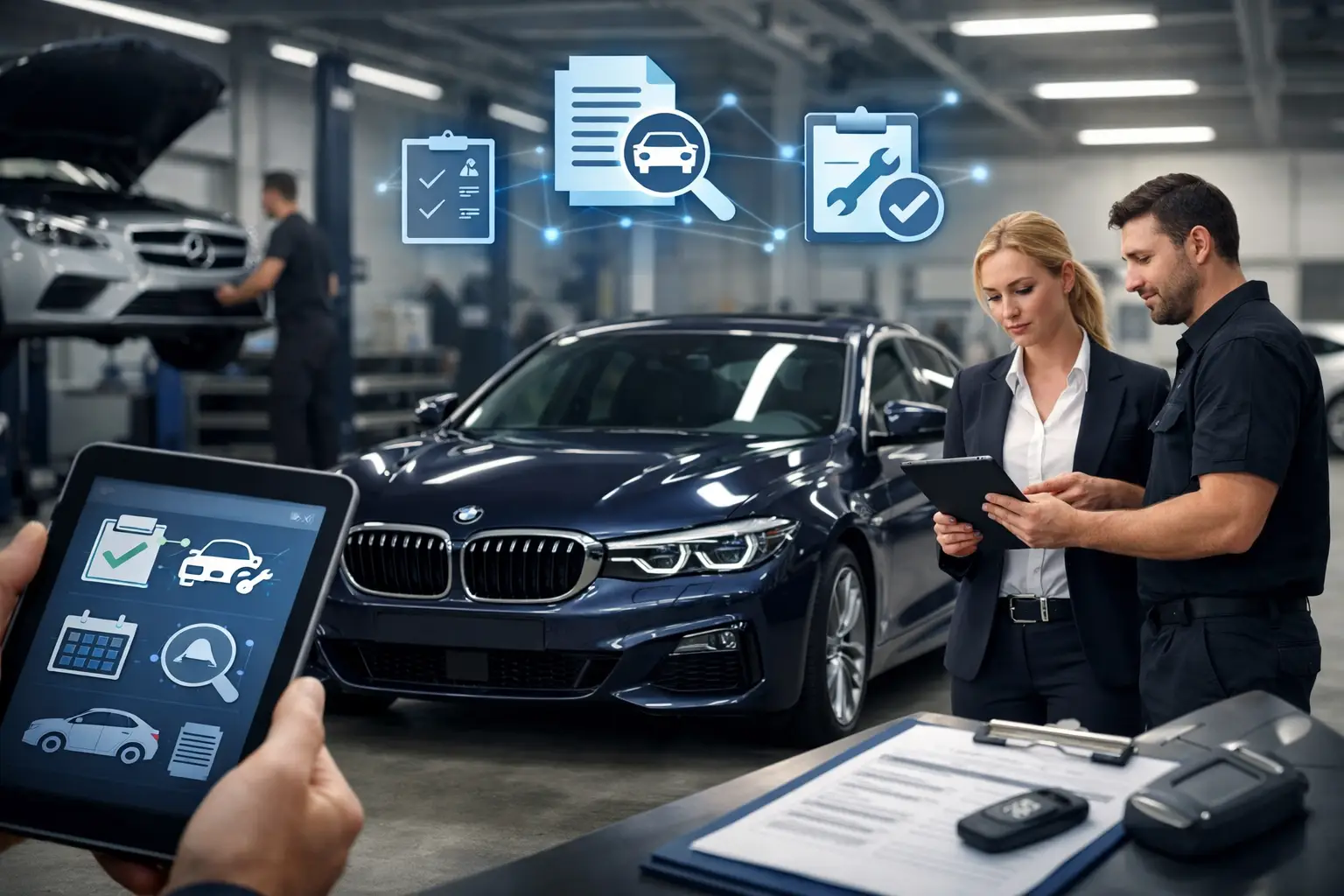 BMW digitale Servicehistorie erklärt