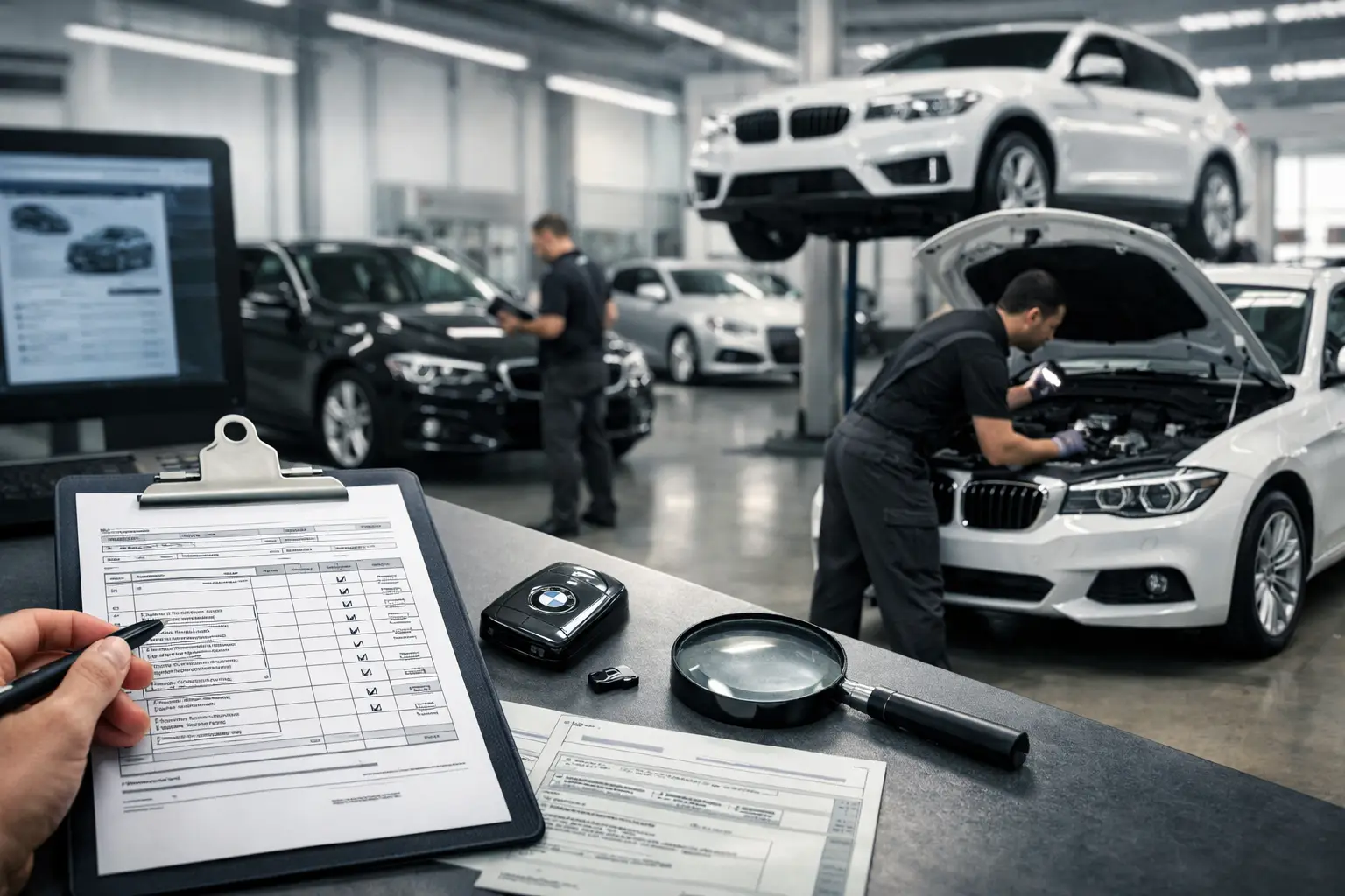 BMW Servicehistorie: Beispiele und worauf Sie achten sollten