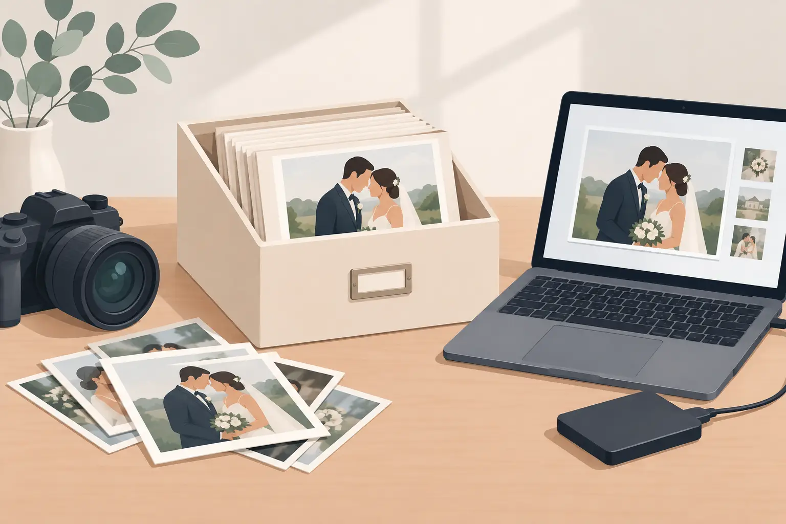 How to Preserve Wedding Originals Without Chasing