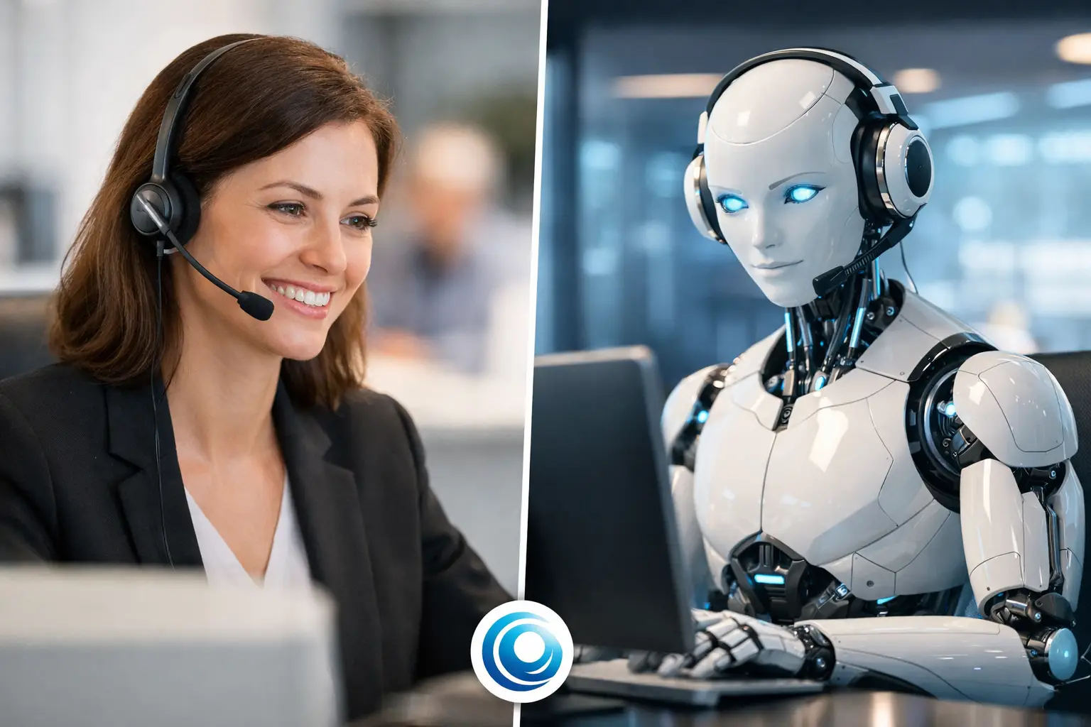 Live Receptionist vs AI Automation