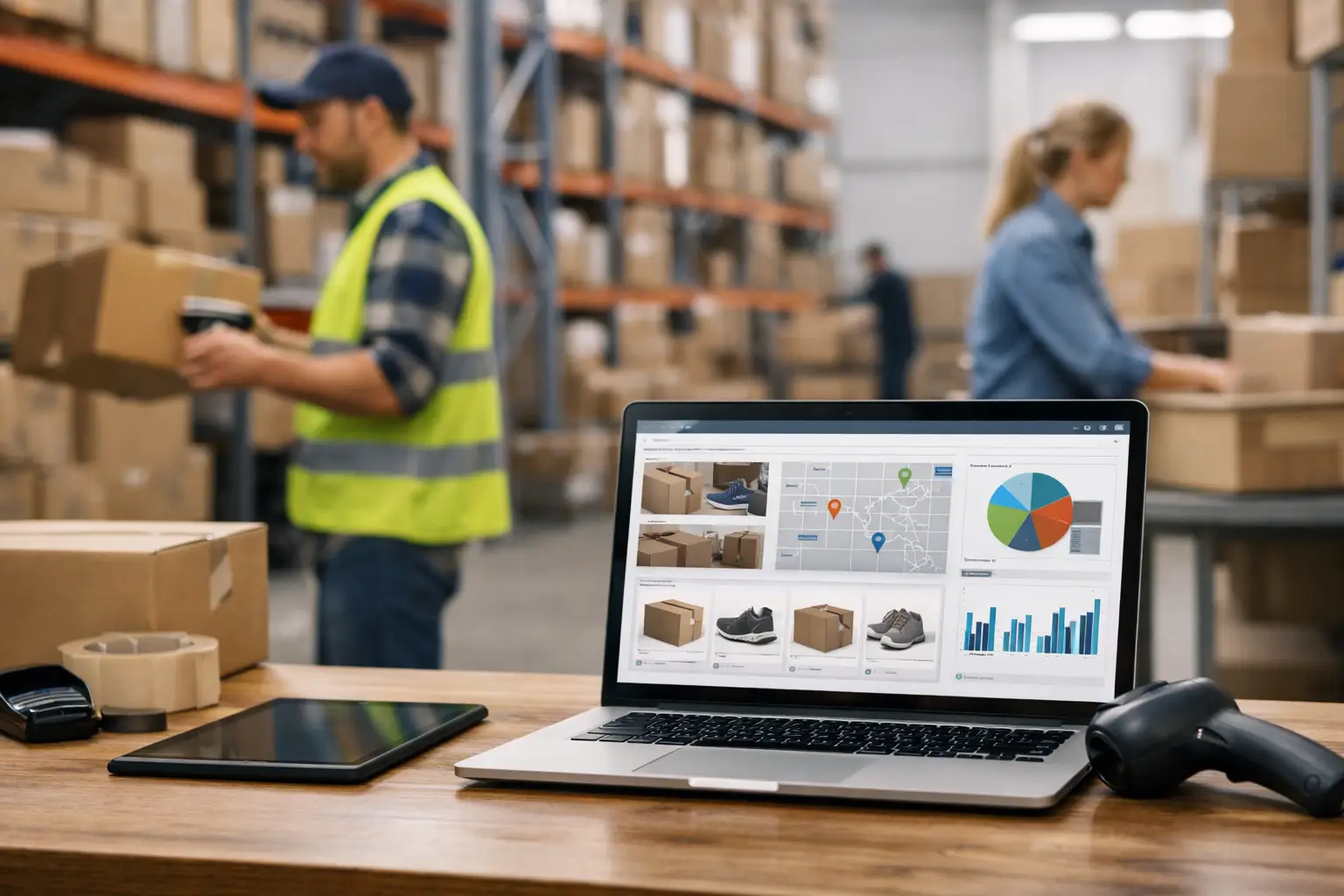 Warehouse management software review voor webshops