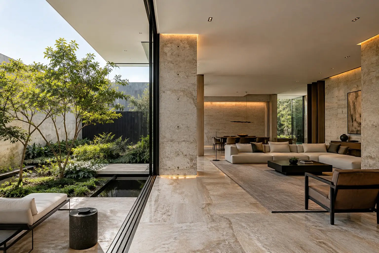 Arquitectura residencial con privacidad real