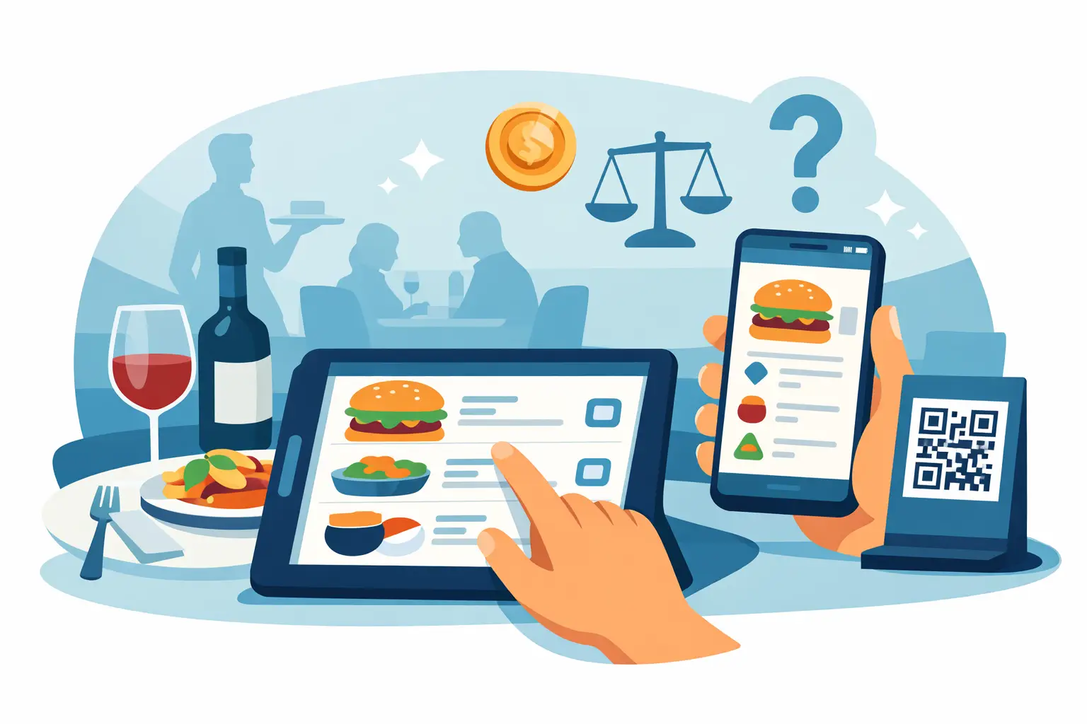 Menu digital restaurante: vale a pena?