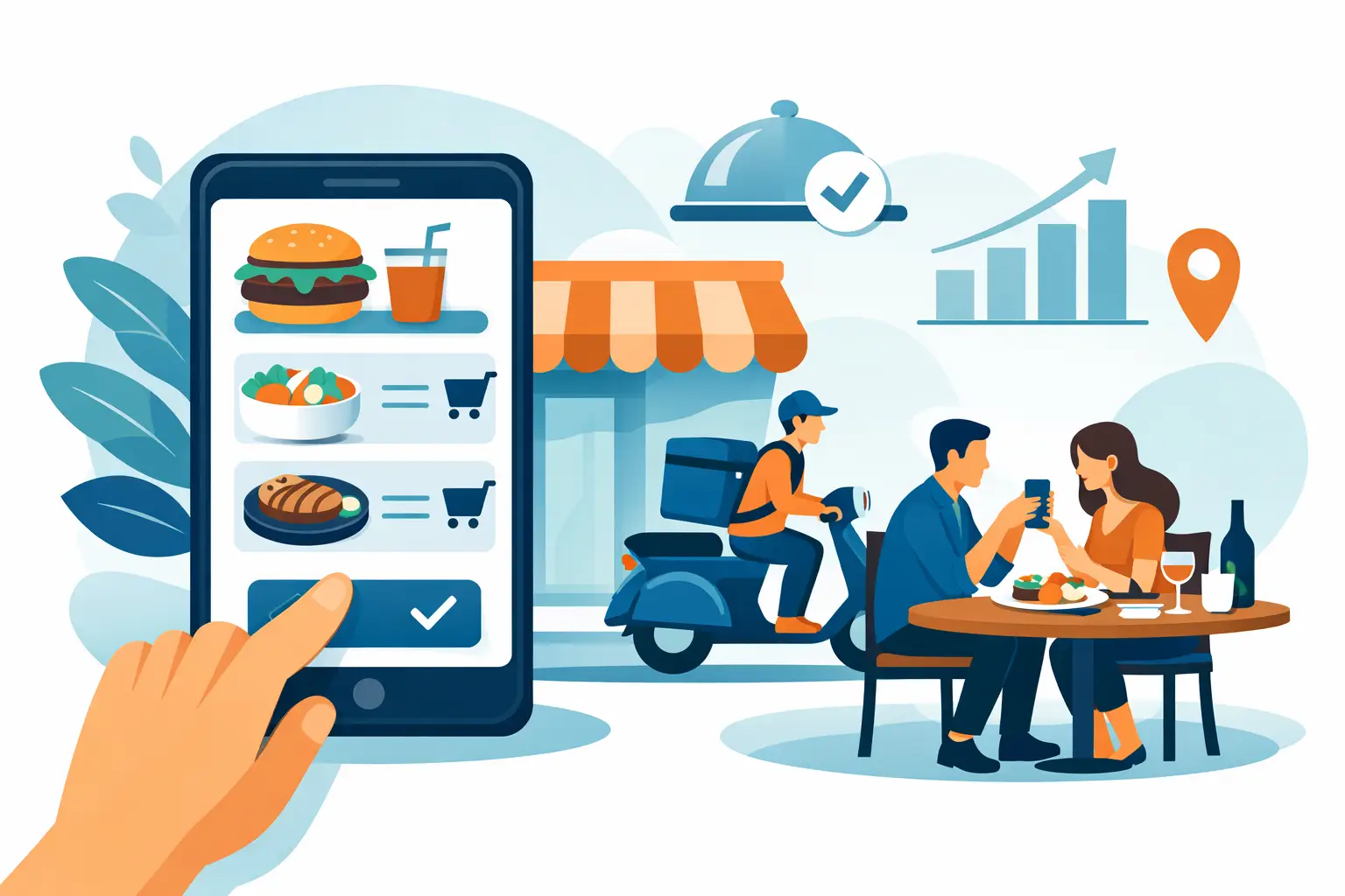 Cardápio online restaurante para vender mais