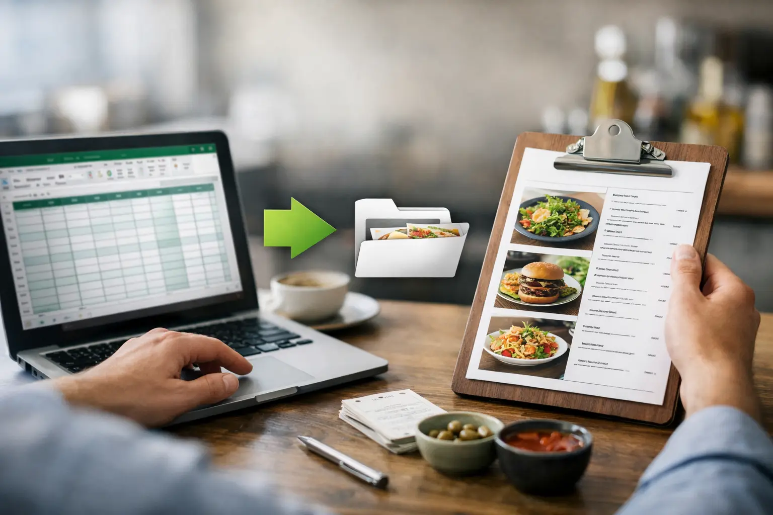 Importar cardápio por planilha Excel vale a pena?