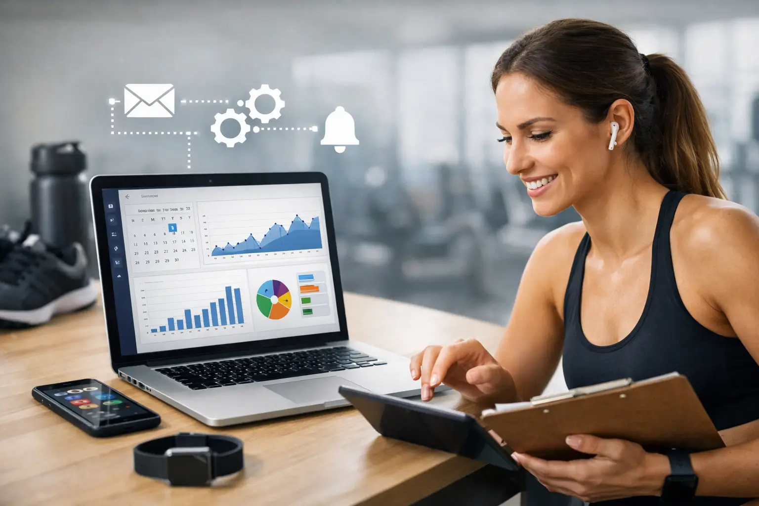 Online Fitness Coach Automation Example