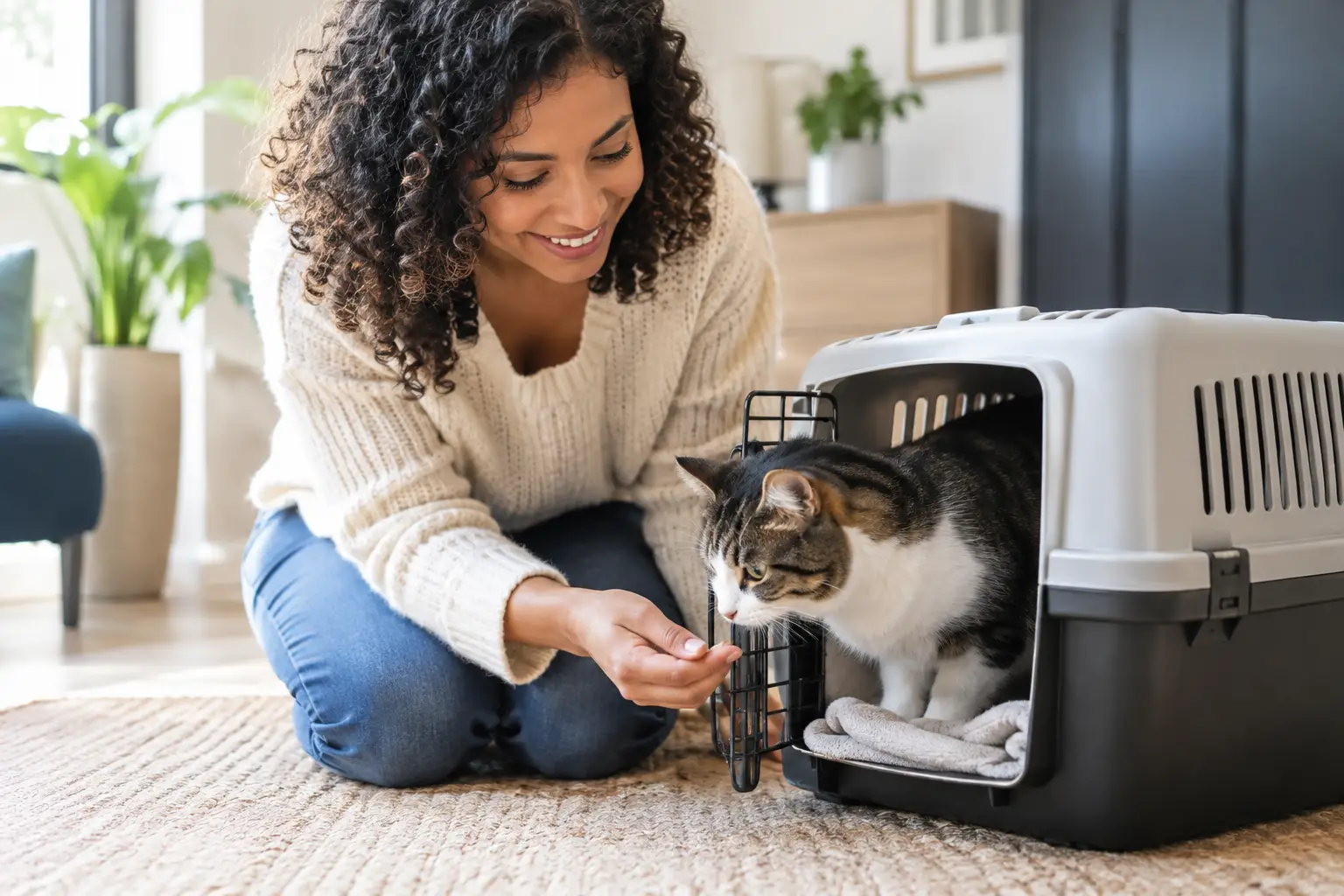 Cat Carrier Acclimation for Calmer Trips