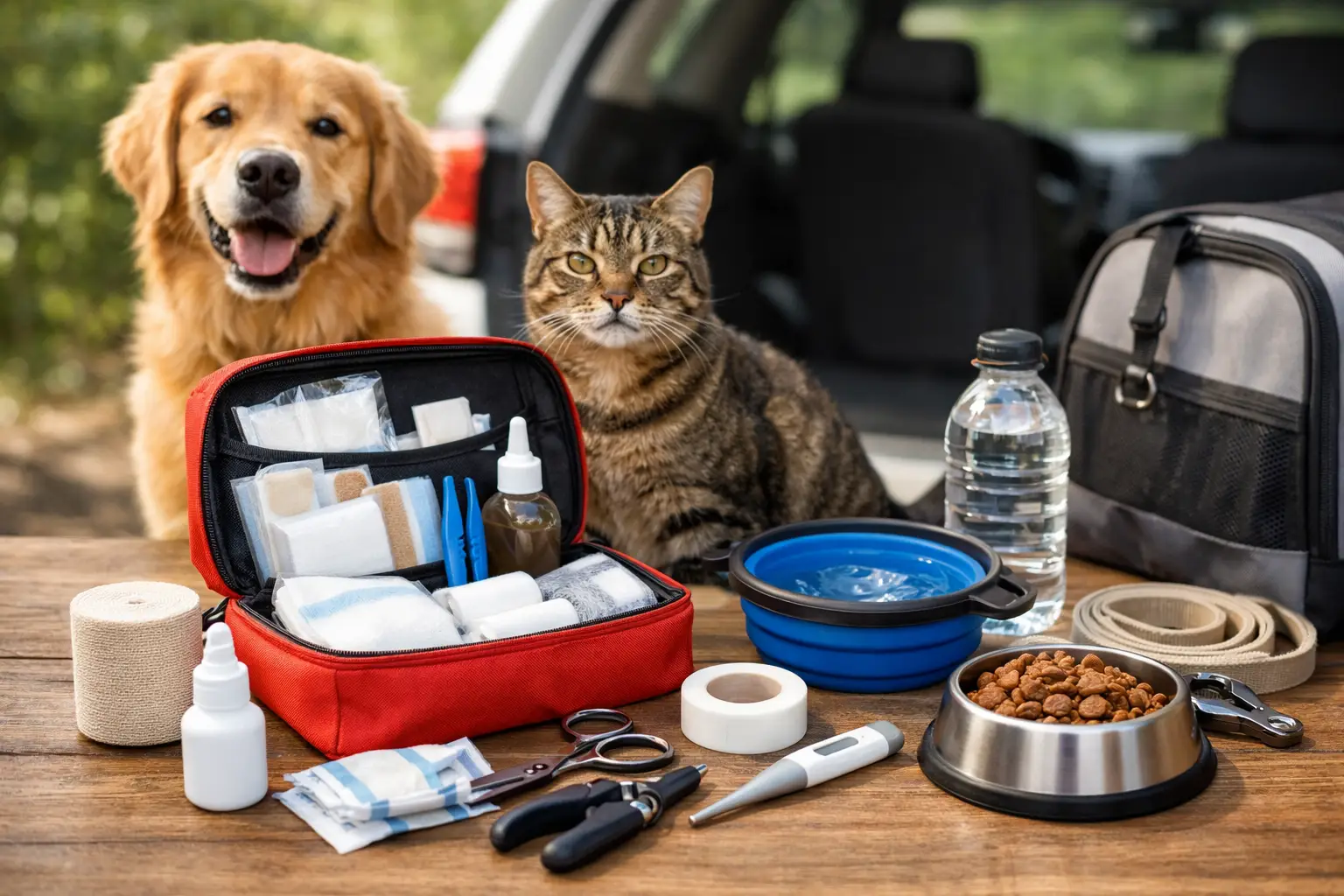 Pet Travel First Aid Kit Essentials to Pack