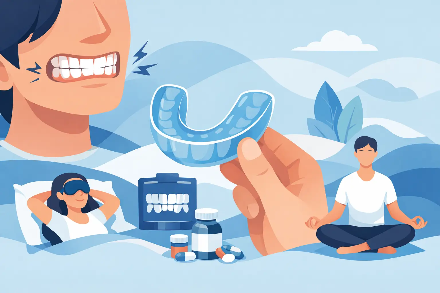 Melhores soluções para ranger dentes que funcionam