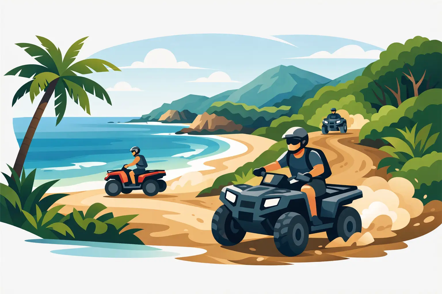 Costa Rica ATV Rental for Beaches and Backroads