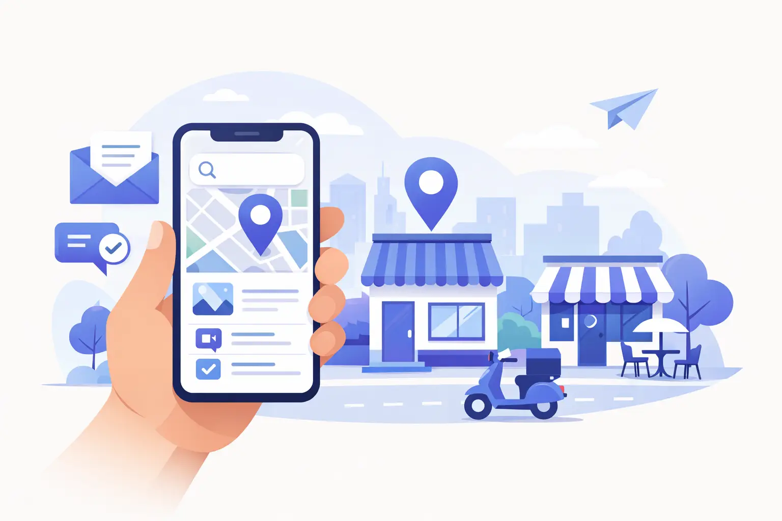 Sito ottimizzato smartphone per attività locali