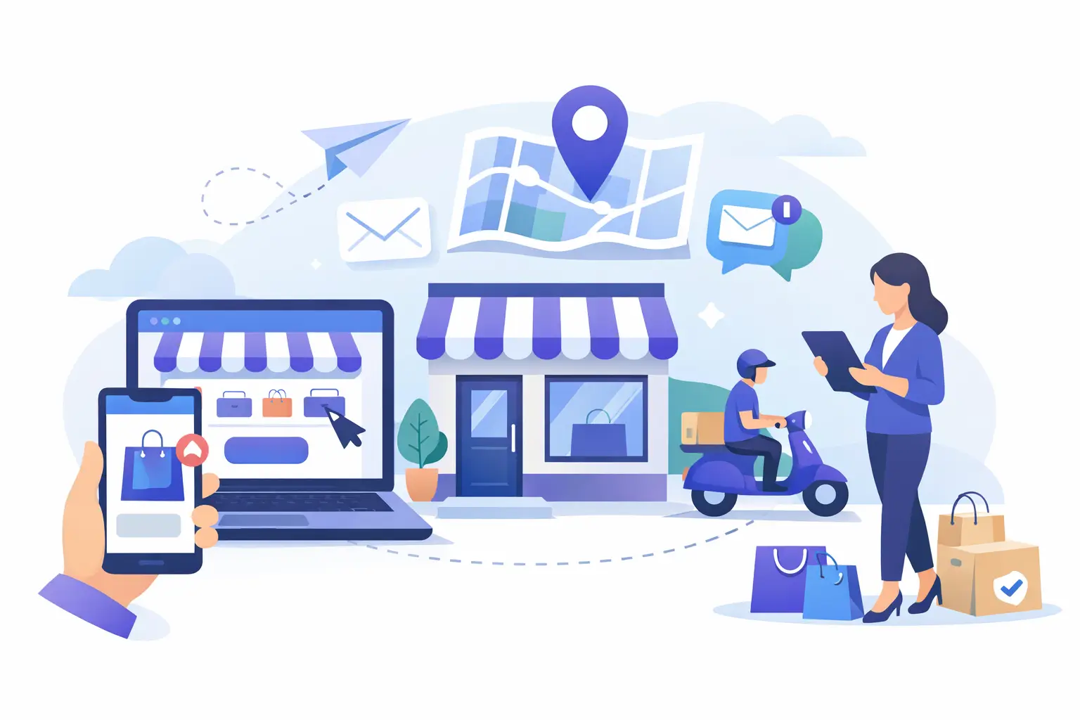 Sito web pronto per negozio: come funziona