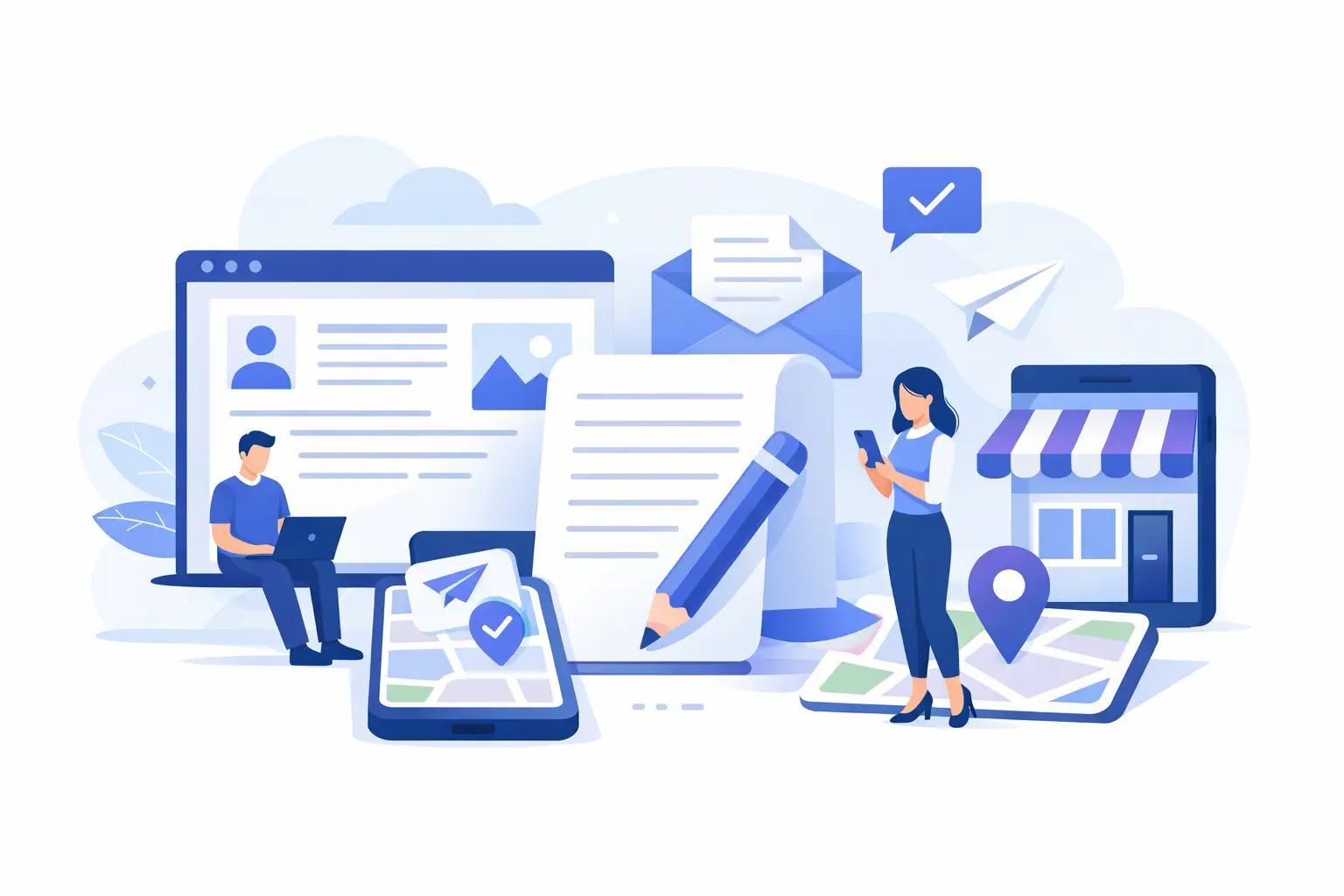 Sito web con testi già scritti: conviene?