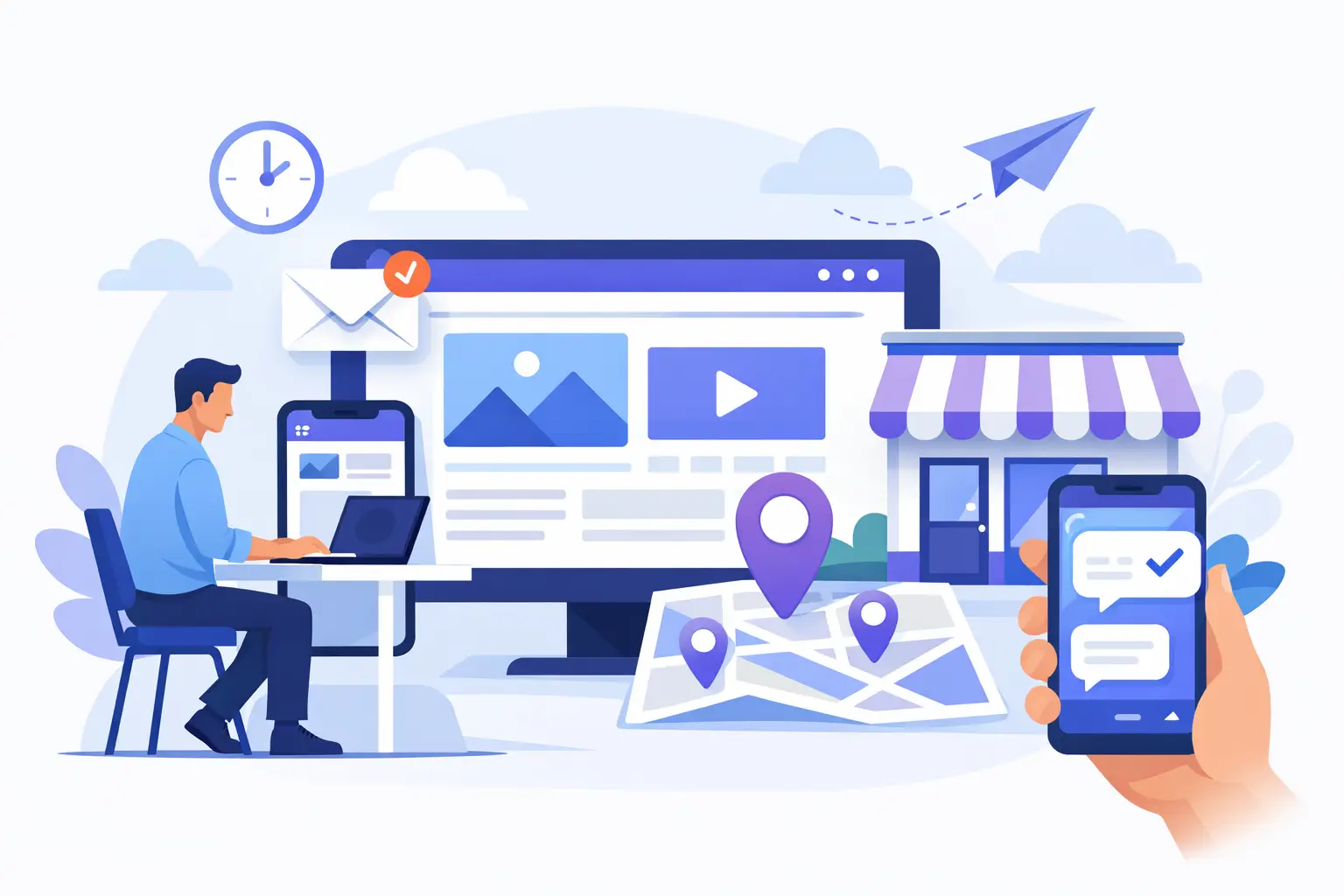 Sito web per professionista in poco tempo