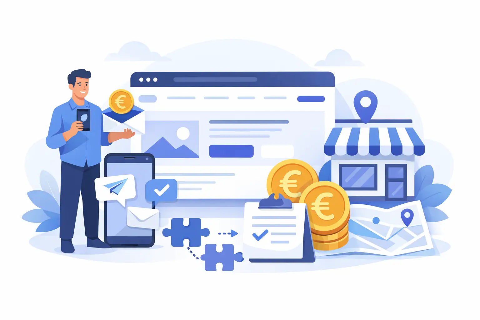 Come avere un sito web senza anticipare soldi