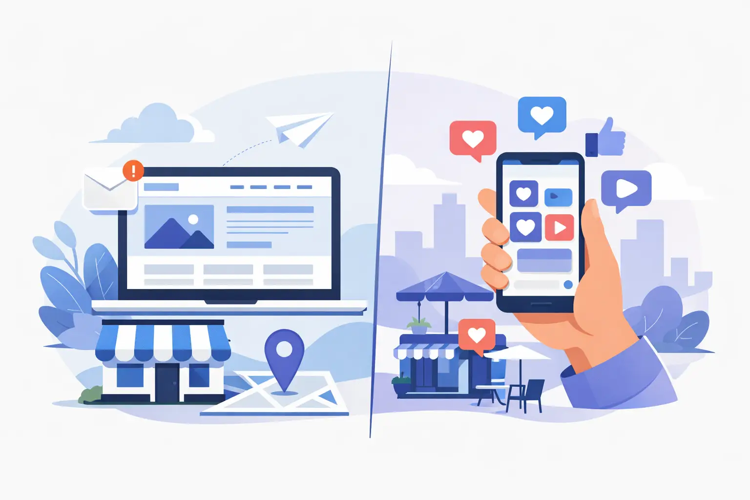Sito web o social: cosa conviene davvero?