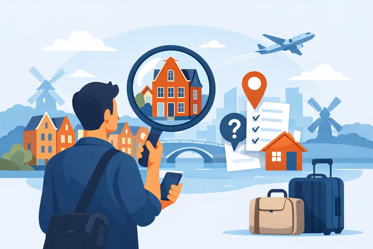 Gids woning zoeken als expat in Nederland