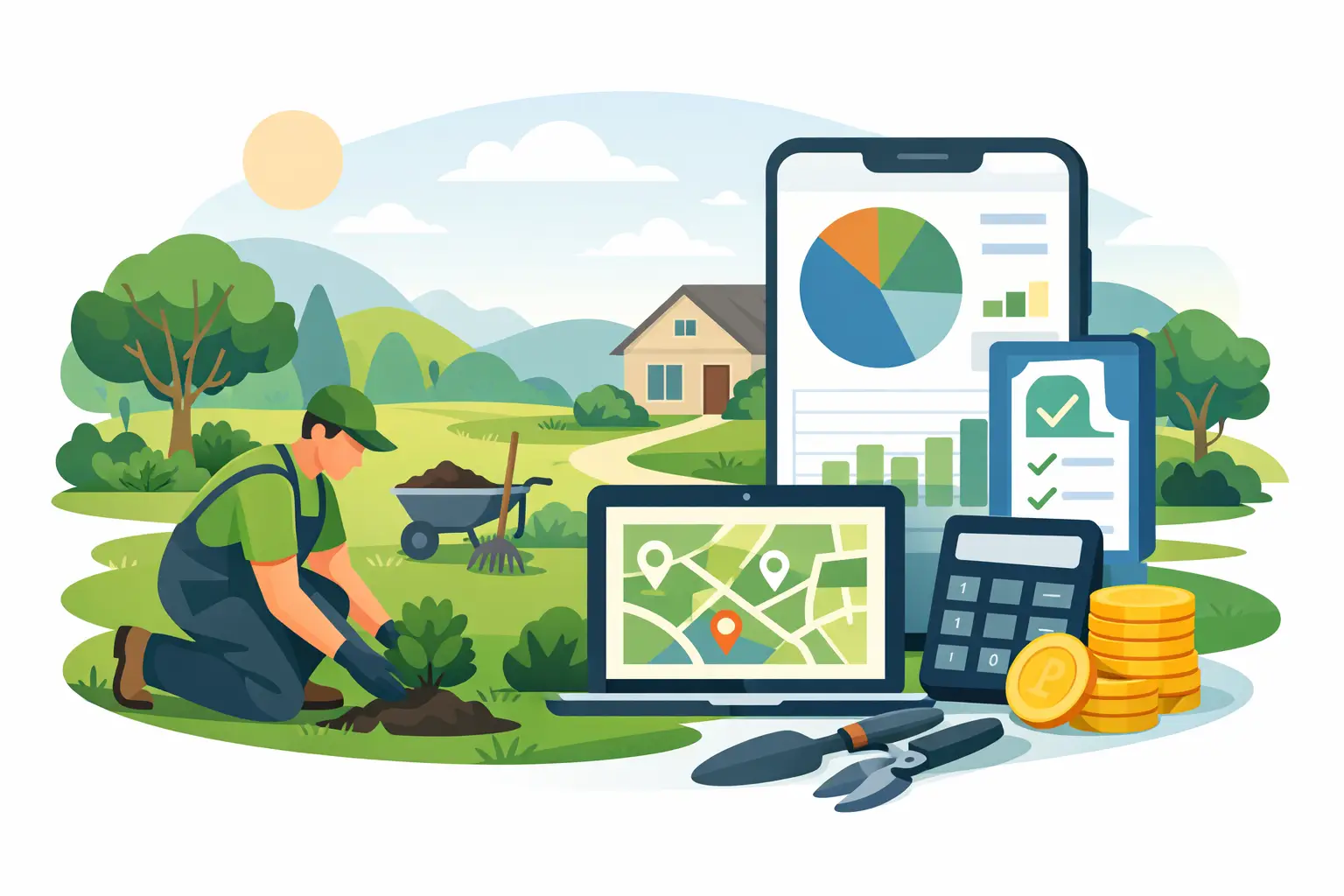 Best Landscaping Job Costing Apps for UK Firms