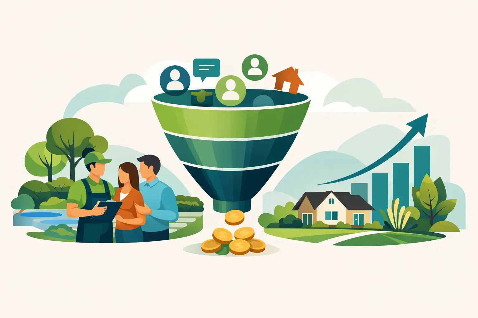 Build a Landscaping Sales Pipeline That Converts